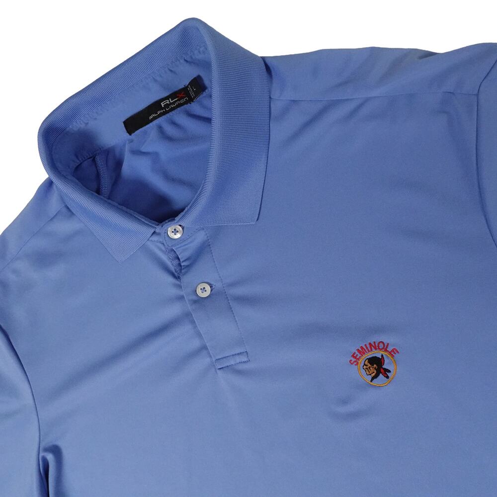 Seminole Golf Club Ralph Lauren RLX Performance Blue Polo Shirt Men's Large
